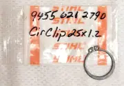 STIHL 9455 621 2790 CIRCLIP 25x1.2 MS380 9455-621-2790 CHAINSAW