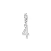 Buy Number 4 silver charm by Thomas Sabo online - THOMAS SABO Australia