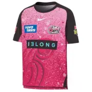 NEW Sydney 6ers 2024/25 Kids Replica Jersey Big Bash League BBL Cricket by Nike