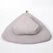 Flowtime Smart Cushion: Meditation Tracker Monitors Heart Rate, HRV, Breath - Floor Pillows Seating Prevents Knees and Legs Pain