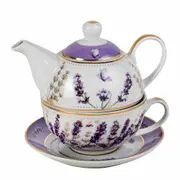 French Country Kitchen Tea For One Lavender Dreams Teapot