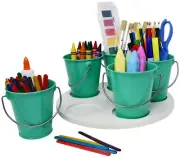 Craft Storage Turntable - The Lazy Susan Art Craft Organizer and Storage Bins