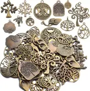 Tree of Life Charms,100 Gram Craft Supplies Antique Bronze Tree of Life Pendants