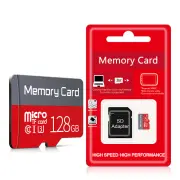 Microdrive 128GB TF Memory Card Class 10 High Speed Micro SD Card Flash Card Smart Card for Driving Recorder Phone Camer