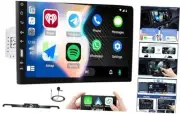 Single Din Car Stereo with Carplay&Android Auto,9 Inch 1 Din Touchscreen Car