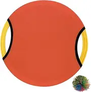 Trampoline Paddle Ball Game Bouncy Paddle & Stringy Ball Toss and Catch Game Sensory Training for Lawn Beach Boys Girls