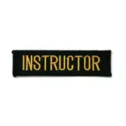 Instructor Martial Arts Patch - 4" P1174