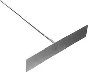 TOYANDONA Charcoal Ash Rake Tool Heat Resistant Handle for Easy BBQ Grill Cleaning for Ovens and Fire Pits Lightweight Kitchen Accessory for Charcoal Enthusiasts Grill Lovers