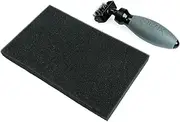[Sizzix] Black Die Brush and Foam Pad 660513 for Wafer-Thin & Intricate Dies, Scrapbooking, Cardmaking, Papercraft & Home Décor Accessory, One Size