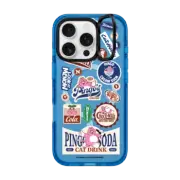 iPhone 16 Pro Impact Ring Stand Case MagSafe Compatible PINGO SODA