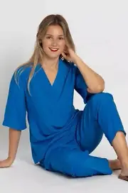 FREE POST NWT Mela Purdie Mache Plaza Top Shirt 20 3X RRP $309