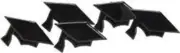 Graduation Hats, Decorative Scrapbook Brads - Eyelet Outlet #746