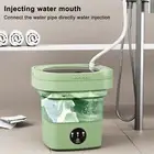 Mini Washing Machin Low Noise Machine Portable Foldable for Underwear Baby