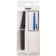 LAMY Safari Fountain Pen and Ink Set Matte Charcoal