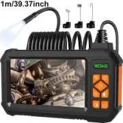 1pc BINAZON 1080P HD Borescope Camera with Light, 1m IPS Screen, IP67 Sewer