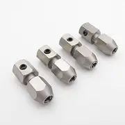 Toy Accessories 1PC 4mm Flexible Drive Shaft Cable Coupling Coupler Joint Connector Compatible with 3.175mm 4mm 5mm 6mm Shaft Motor RC Boat Monoboat Marine (Color : 6.0mm to 4.0mm)