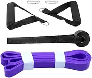 Resistance Band Set, Latex Stretch Bands, Pull Up Training Kit, Elastic Workout Tool, Fitness Assistance Gear, for Men, Women, Boys, Girls, Youth, Teens, 81.89x0.18x0.25 inches