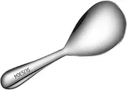 Luxshiny Stainless Steel Rice Spoon Home Kitchen Serving Utensil for Soup Rice Comfortable to Clean for Restaurants Home Use