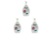 3x Dove 800ml Body Wash Moisturising Bath Soap Blue Fig & Orange Blossom Scent