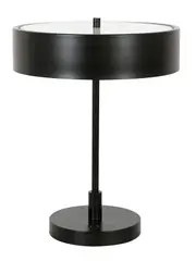 Marlowe 3 Light Touch Dimmable Table Lamp with USB Port in Black