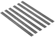 WEN 6530B-TCT 3-1/4" Tungsten Carbide-Tipped Replacement Planer Blades, 6 Pack