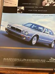 1998 Original Print Ad For Jaguar