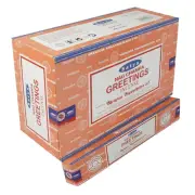 Satya Greetings Fragrance Agrabatti Natural NagChampa Masala Incense Sticks 180g