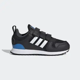 【adidas 愛迪達】運動鞋 慢跑鞋 休閒鞋 童鞋 黑 ZX 700 HD CF C(GY3295)