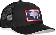 [HAKA] Wyoming Hat – Wyoming Flag Trucker Hat Baseball Cap State Flag Snapback Golf Hat