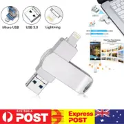 1TB 2TB USB 3.0 Flash Drive Memory Photo Stick OTG for iPhone Android iPad PC AU