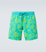 [Vilebrequin] Vilebrequin Mahina printed swim trunks UK 36 turquoise