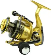 Fishing Gear Golden 5.5:1 Salt Water Fishing Reel 13 + 1BB All Metal Used for The Spinning Reel of The Fishing Rod of The Bait Casting Wheel
