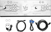 Arcade Game Console, FHD Retro Game with Built in Speakers, 3D Double Stick, 10 Core Processor and 3D Graphics, VGa Output, Video Game Machine for TV PC(AU Plug)