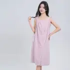 Wearable Lady Bath Towel Microfiber Bath Skirt Hotel Bathrobe Lady