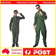 Astronaut Cosplay Movie Gun Maverick Halloween Costume Spaceman Pilot Jumpsuit