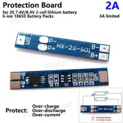 2S 2A 7.4V 8.4V Lithium Li-ion 18650 Battery Charger BMS Protection PCB Board