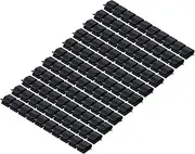 PA66 Solar Panel Cable Clips, 100 PCS Photovoltaic Wire Clips, Tool-Less Installation Cable Management for PV Systems
