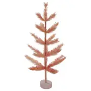 Northlight Pastel Peach Sisal Pine Artificial Easter Tree 30-Inch