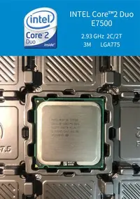 在飛比找Yahoo!奇摩拍賣優惠-【MAX】Intel Core 2 Duo E7500