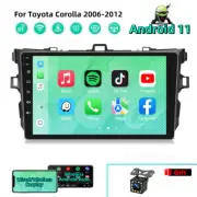 9" Android 12.0 For Toyota Corolla 2006-2012 Car Carplay Radio GPS WIFI Stereo