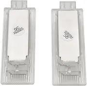Rynplex 2Pcs, for BMW, F20 F21 F30 F31 F34 F32 F10 F11 F07 F15 E84 F26 F01 F02 I3 I01 LED Courtesy Light Footwell Door Luggage Trunk Lamp Car Footwell Lighting