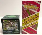 Loot Crate Sci-Fi Back to the Future Hoverboard and Rick & Morty Puzzle 300pcs