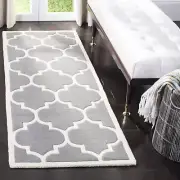 Safavieh Chatham DARK GREY / IVORY 2'-3" X 13' Runner - CHT733D-213