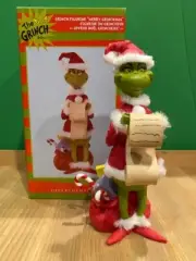 Enesco Studio Brands - Merry Grinchmas - Grinch Checking List #6010972 New 2022