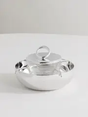 [Christofle] Christofle - Vertigo Silver-plated Caviar Serving Set - One size One size Silver