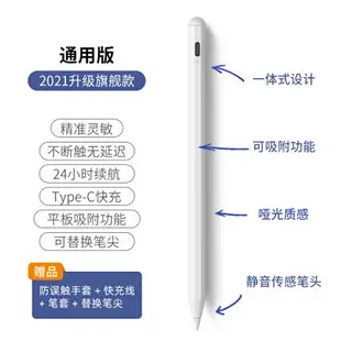 觸控筆 平板觸控筆 適用于華為matepad11平板手寫筆pro手機觸屏筆10.4寸榮耀V6 M6觸控筆M-pencil電子暢享2電容筆10.8觸摸通用『cyd5793』