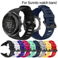 在飛比找蝦皮購物優惠-適用於Suunto Core運動硅膠表帶 頌拓核心系列TPU