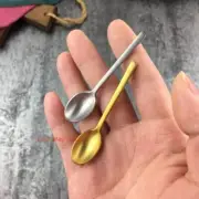 304 Stainless Steel Mini Spoon Kitchen Seasoning Spoon Medicine Powder Spoon