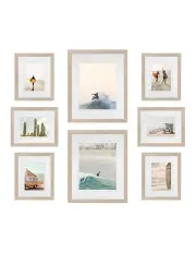 [Profile Australia] Australian Made Gallery Wall Set D (8 Frames) in Polar Birch