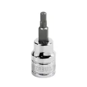 Powerbuilt 3/8 Inch Drive x 4 MM Hex Bit Socket - 648418